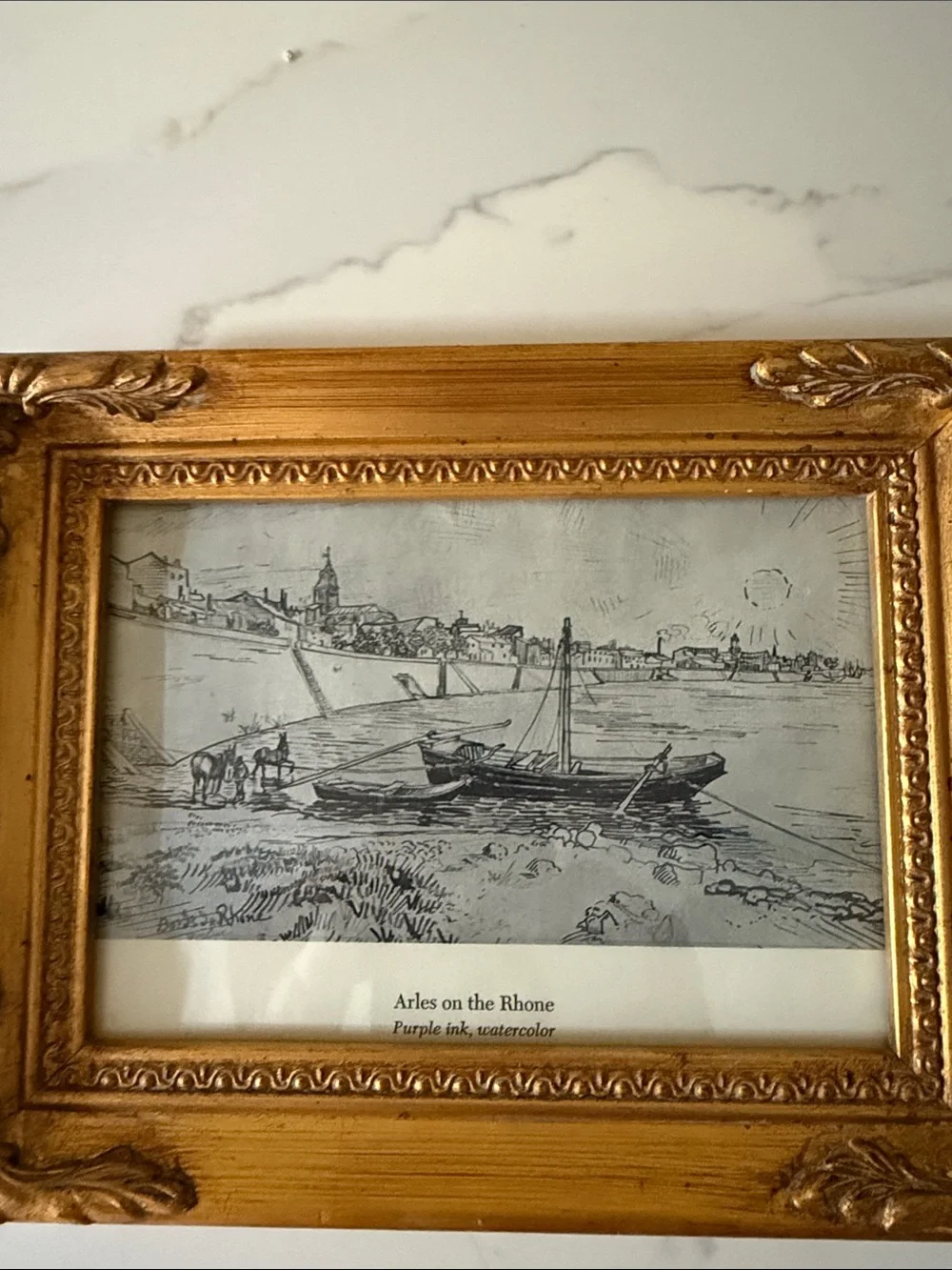 Gold Ornate Decorative Tabletop Picture Frame